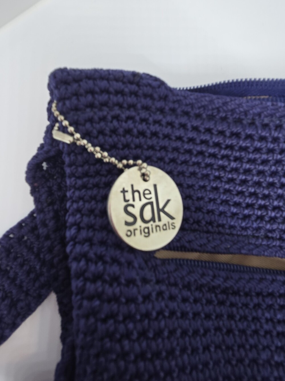The Sak Navy Crochet Crossbody - Picture 6 of 7